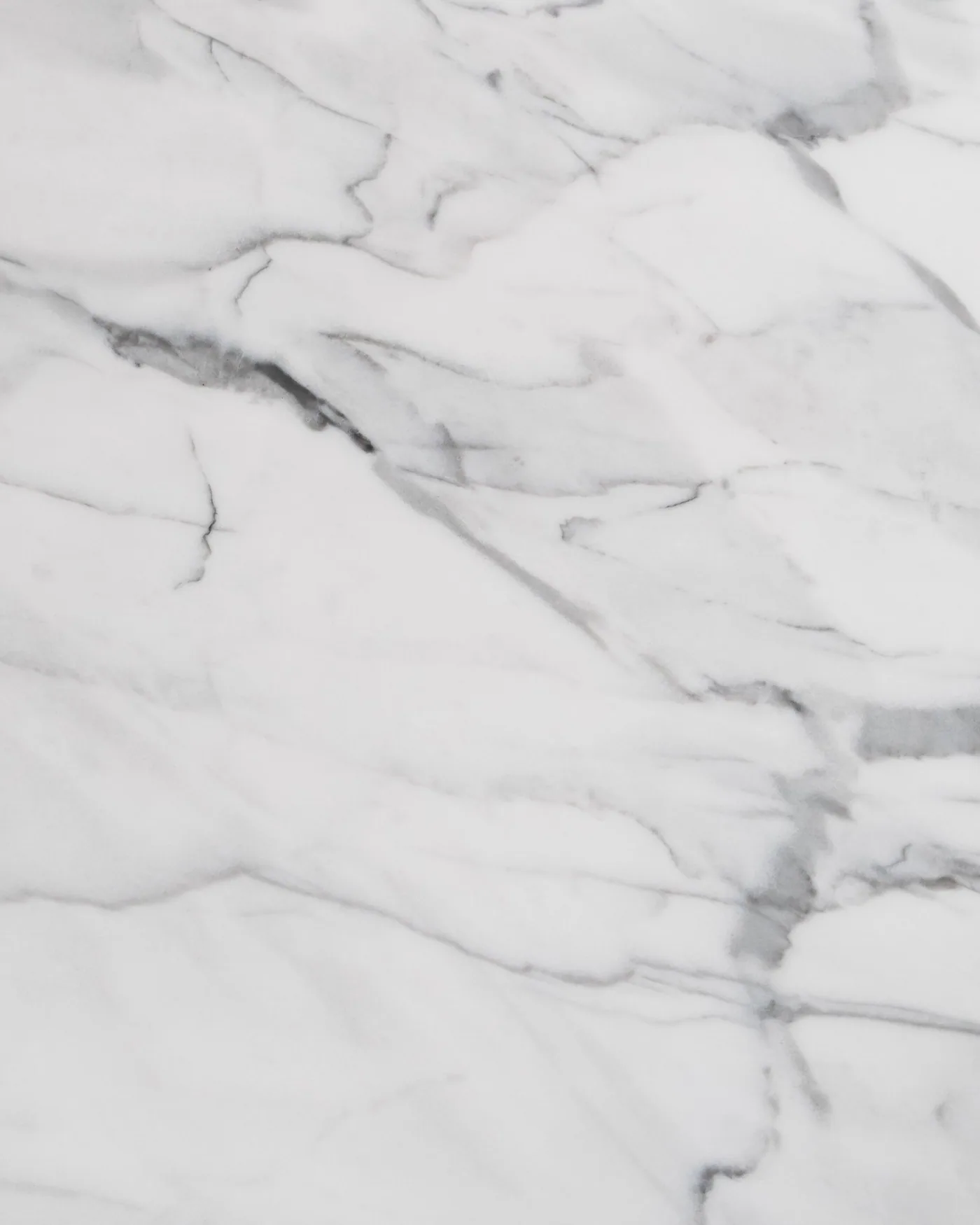 Marble surface with natural veining